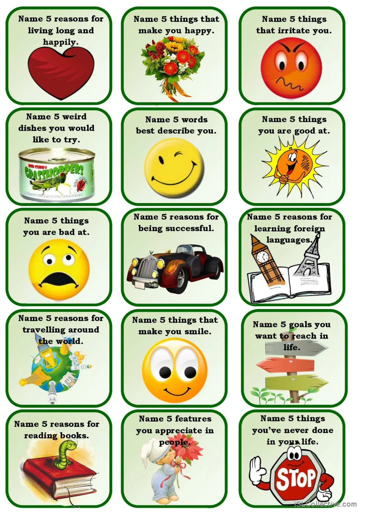 Lesson name. Warming up activities. name 5. name 5 things game. warm up activities for english lessons.