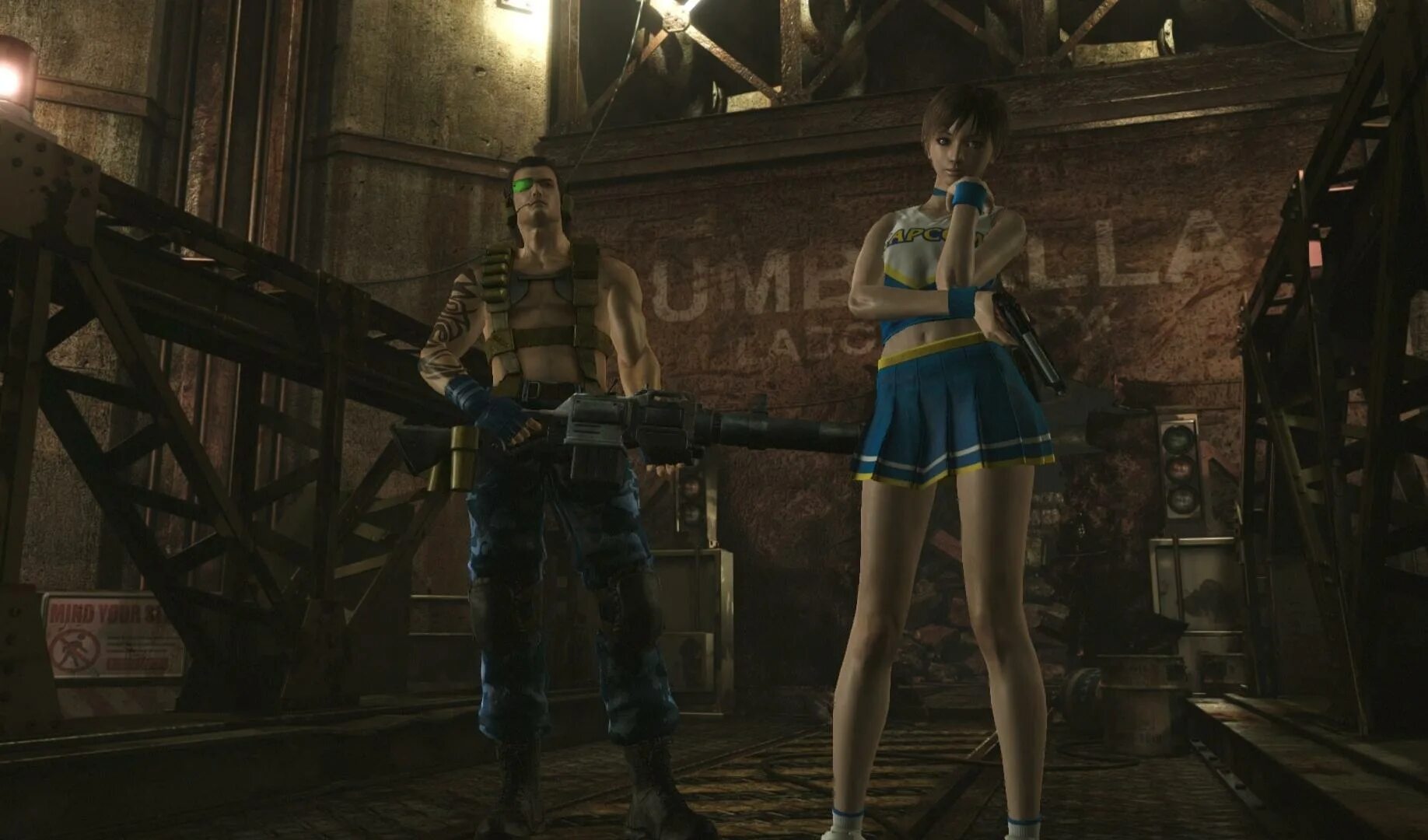 Resident Evil 0 Remastered.