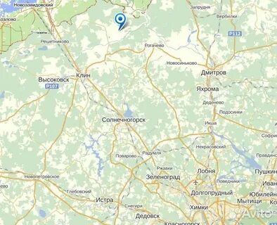 Высоковск карта