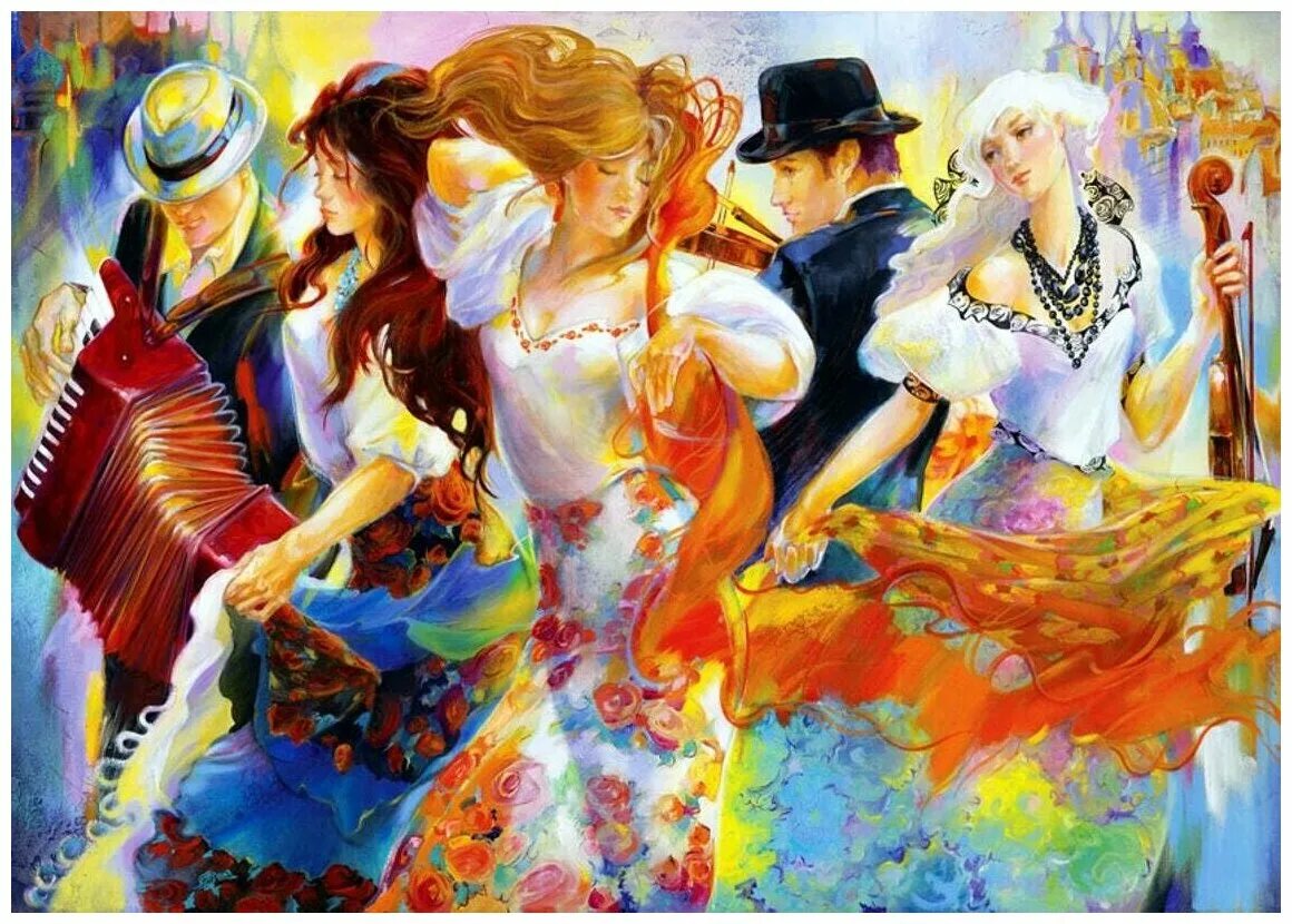 в вихре танца