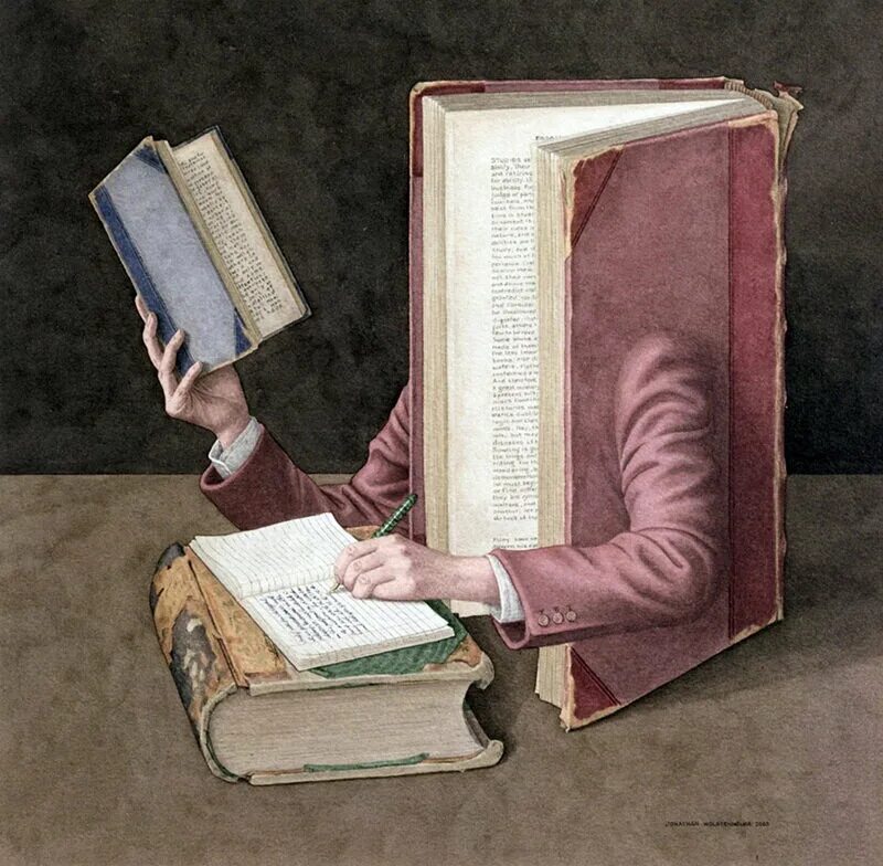 Как сделать человека из книг