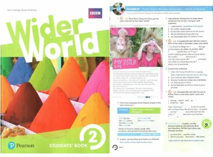 Wider world 2 students