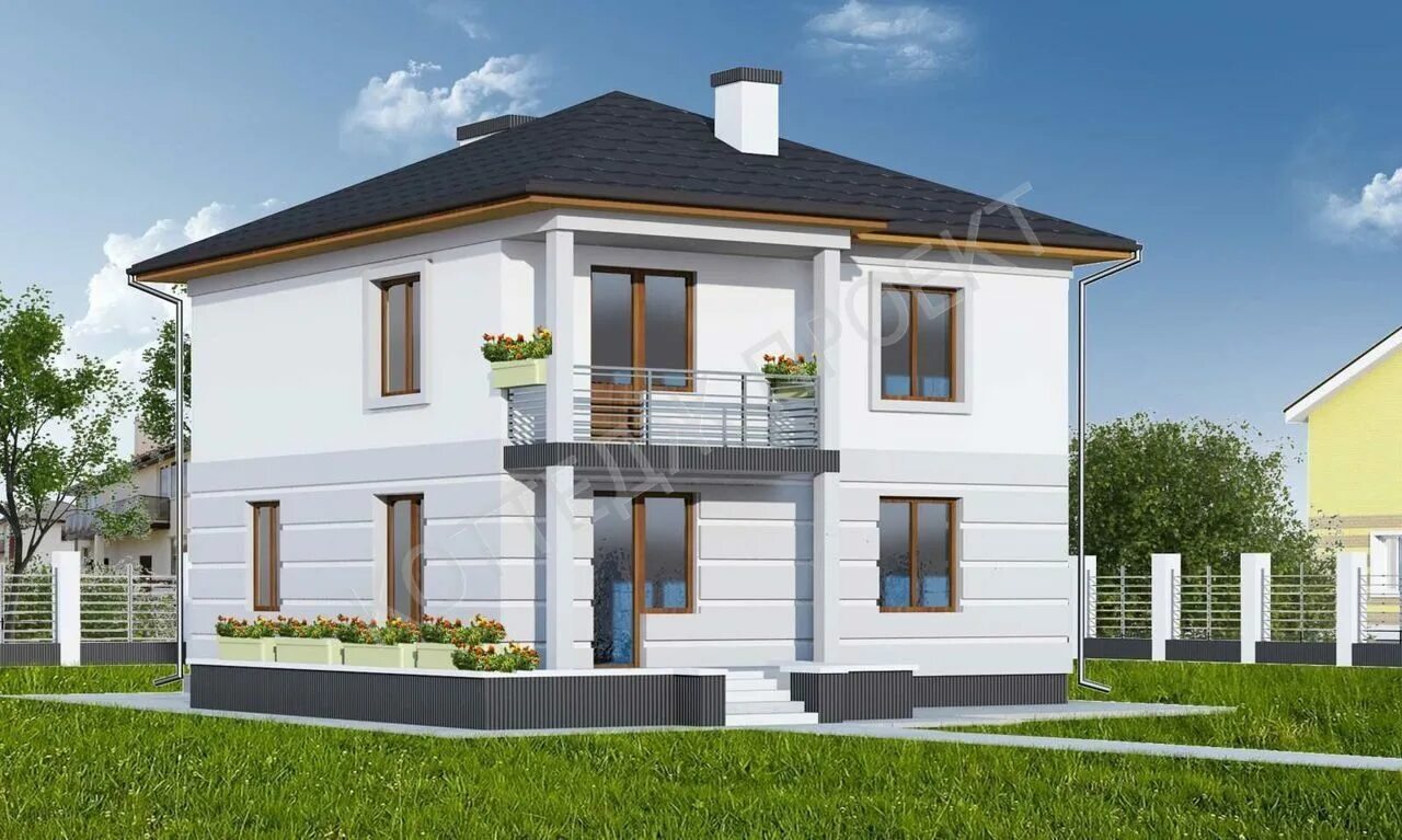 Квадратный дом газоблок. Прямоугольный дом из газобетона. фасады двухэтажных домов с четырехскатной крышей. фасад квадратного двухэтажного дома. двухэтажный дом газобетон.