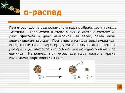 Радий альфа частица