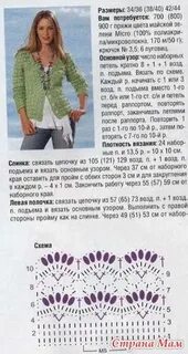 Жакет крючком описание