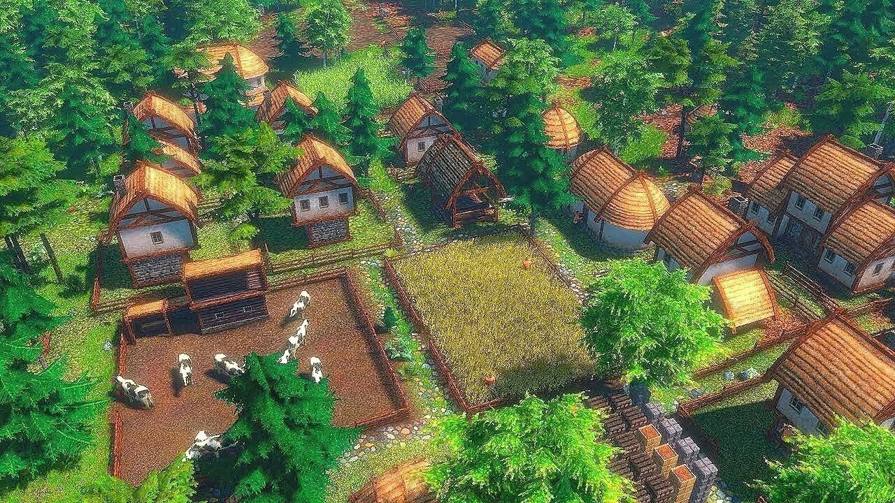 Forest Village игра. Форест Вилидж. Life is Feudal: Forest Village. Село в компьютерных играх.