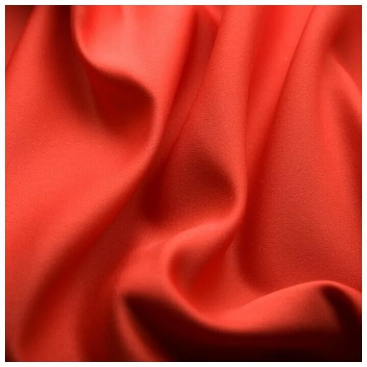 Кулирка с лайкрой красная. Красный плотный цвет. Кулирная гладь. Красный плотно. Плотная красная ткань.