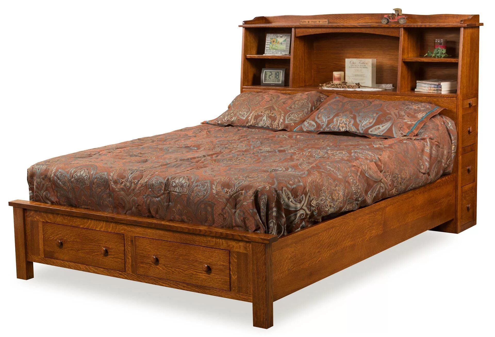 Двуспальные кровати с полкой. Деревянная кровать с полками. Деревянная кровать с полочками. Кровать двуспальная деревянная с полками. Деревянная кровать с полками в изголовье.