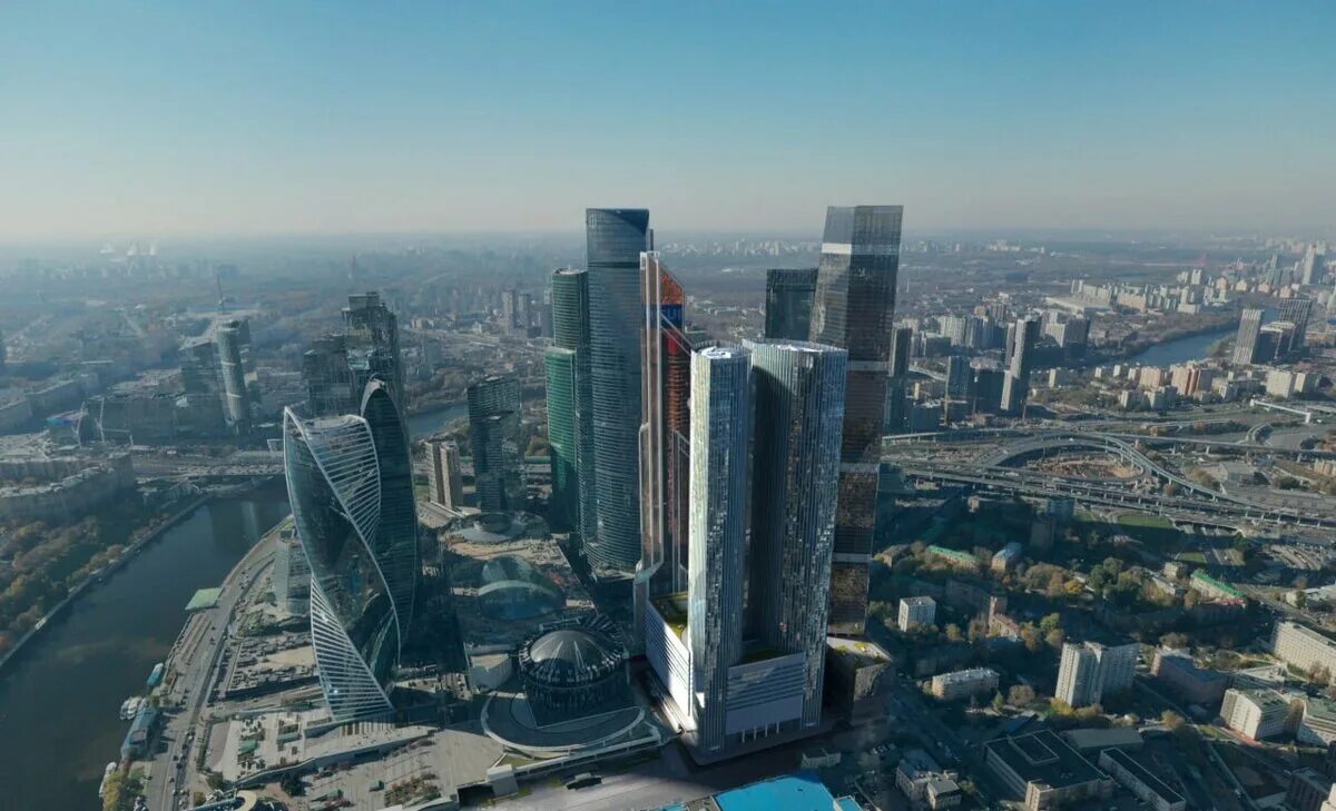 Москва-Сити: смотровая площадка код города #495 Дзен