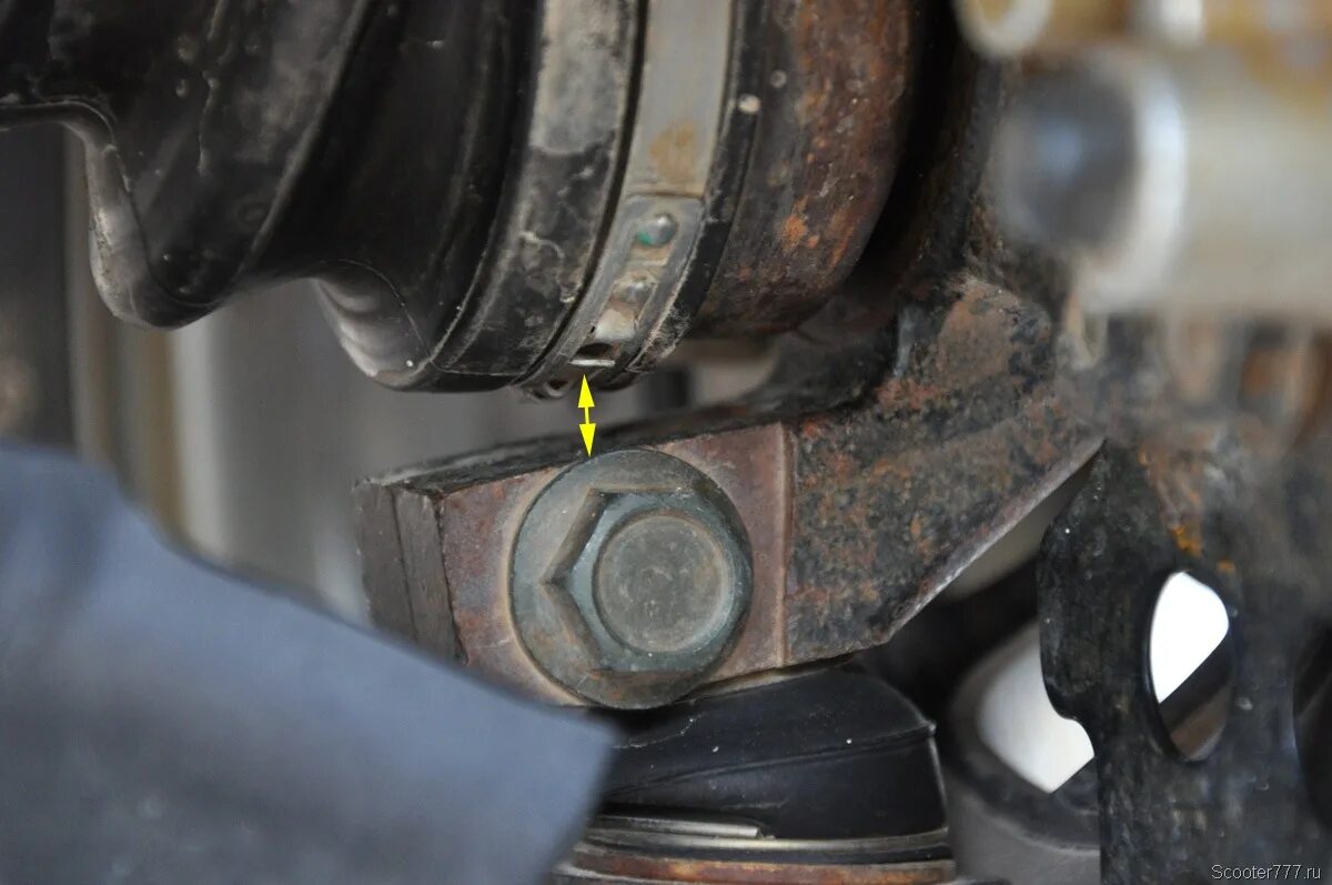 как одеть хомут на шрус