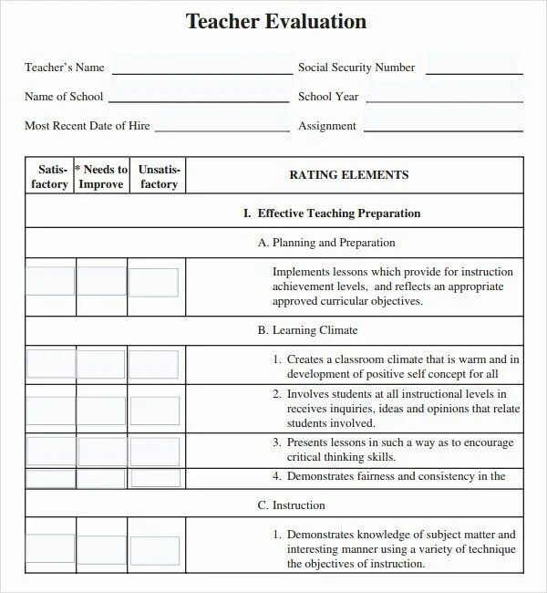 Teacher statement. Teacher evaluation. evaluation for students. lesson observation forms. teaching evaluation form.