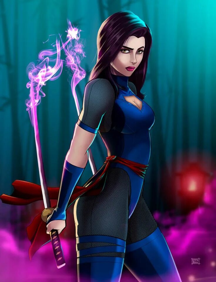 Псайлок марвел. Псайлок. супергероиня псайлок. psylocke марвел. элизабет «бетси» брэддок / псайлок.
