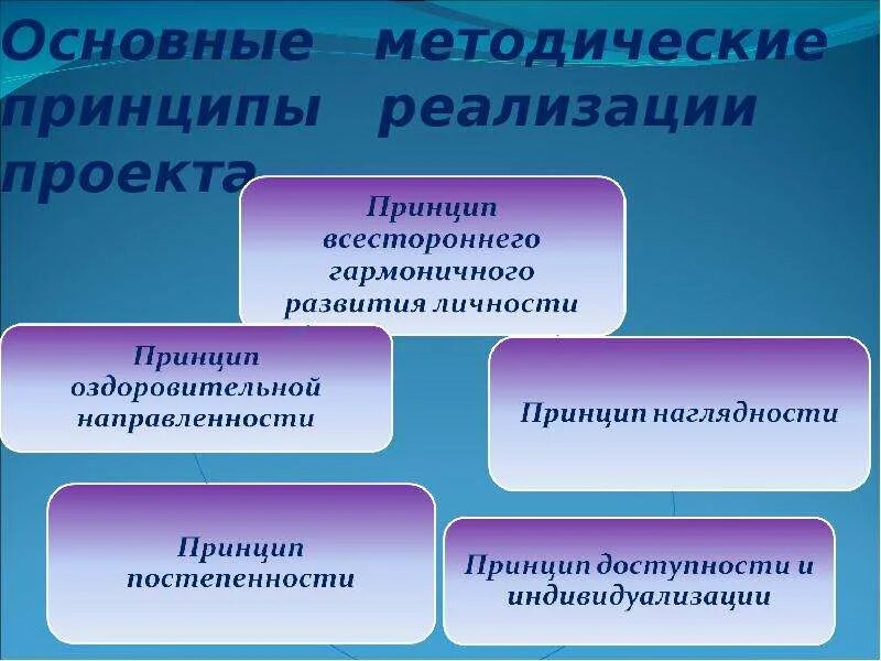 Принцип доступности и индивидуализации в физическом воспитании. Принцип оздоровительной направленности; принцип наглядности.. принцип всестороннего развития. принцип всестороннего развития личности. 4. методический принцип доступности..