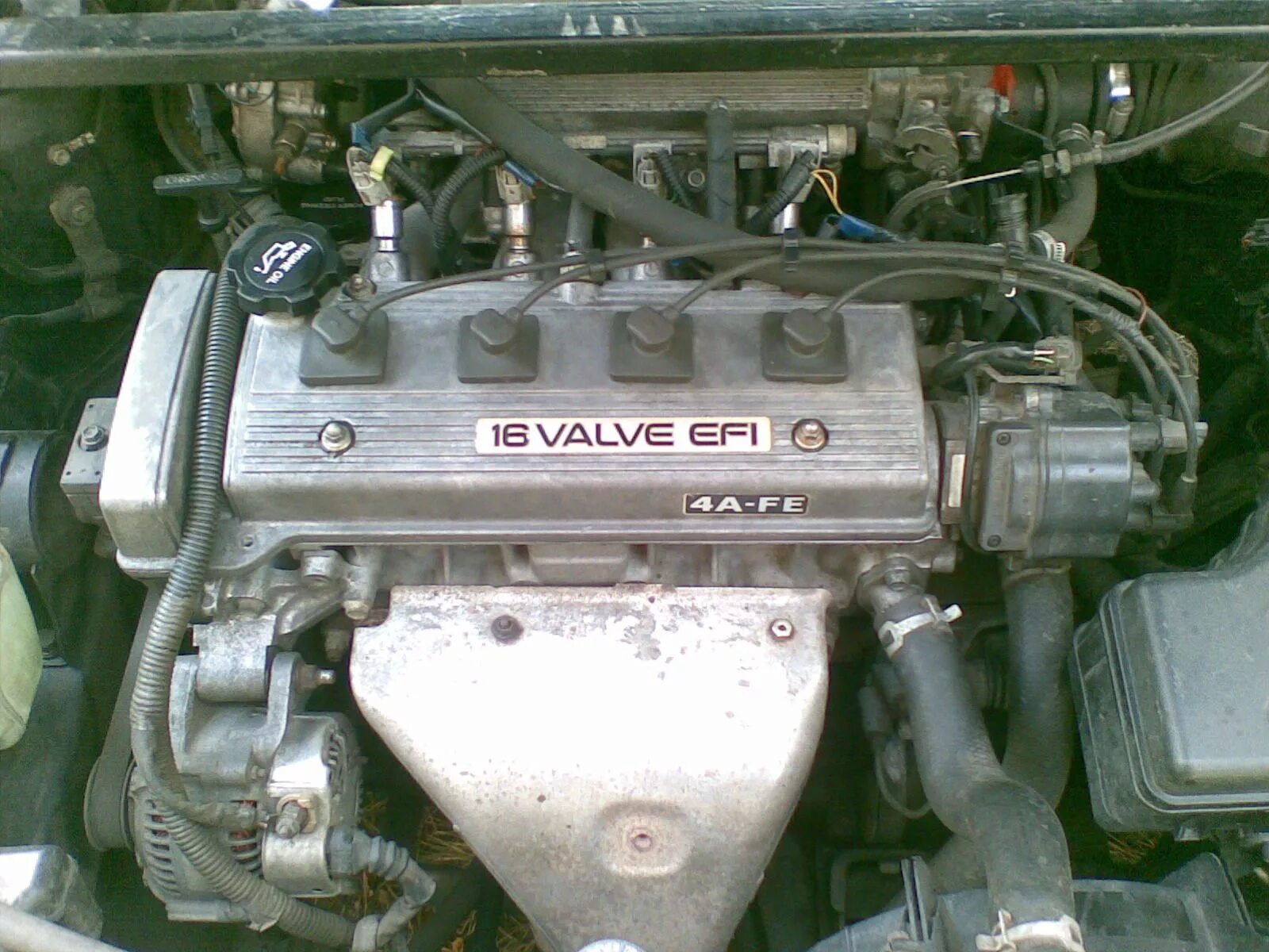 кондиционер и фара . моторы 4а фе. - Toyota Corolla (100), 1,6 л, 1997 года запч