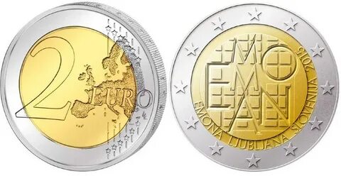 2 евро отличия
