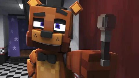 Freddy Fazbear (From "Fazbear and Friends" Minecraft Amim...