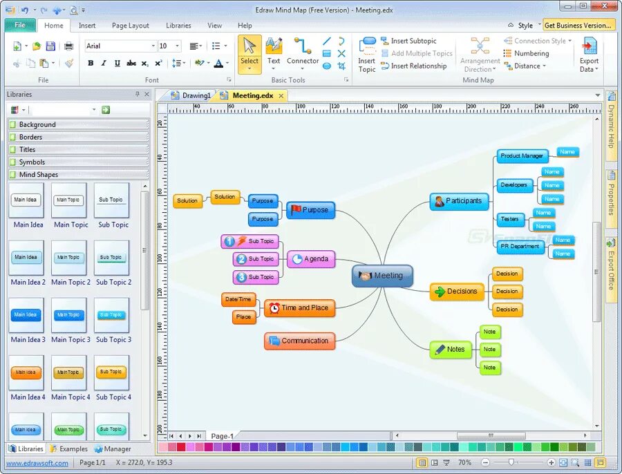 Map software. Edraw Mind. 袦邪泄薪写 袦协袩 锌褉懈谢芯卸械薪懈褟. Mind Map 锌褉芯谐褉邪屑屑邪. 袩褉芯谐褉邪屑屑邪 写谢褟 屑邪泄薪写 泻邪褉褌.