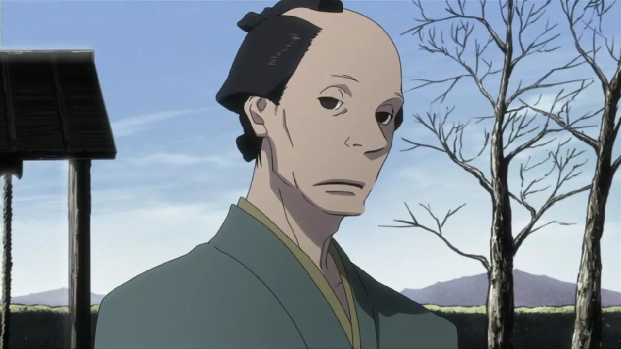 Дом пяти листьев трейлер. Дом пяти листьев аниме самурай. Saraiya goyou. Дом пяти листьев яити. Кадры из аниме дом пяти листьев.