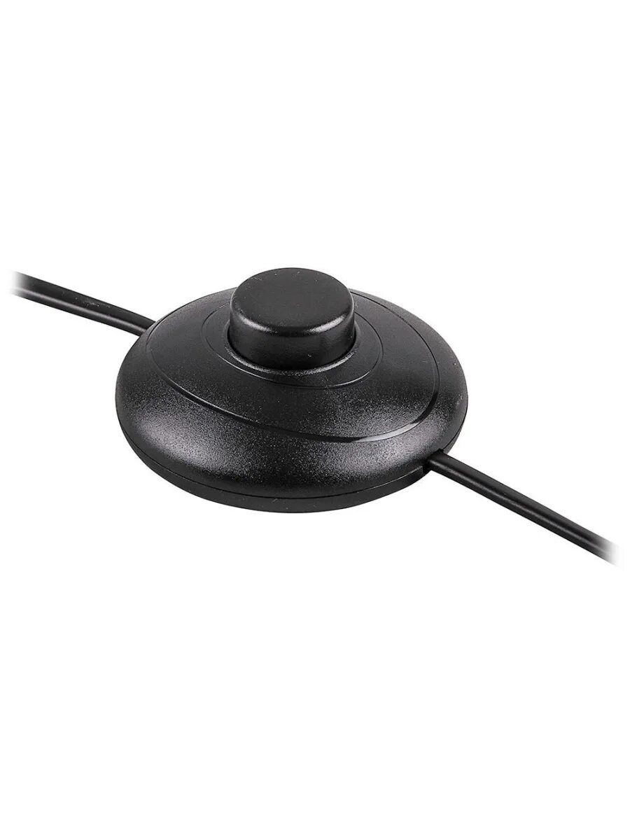 Inline Foot Pedal Push Button Switch, Round Lamp Light Foot Control ON/Off Foots