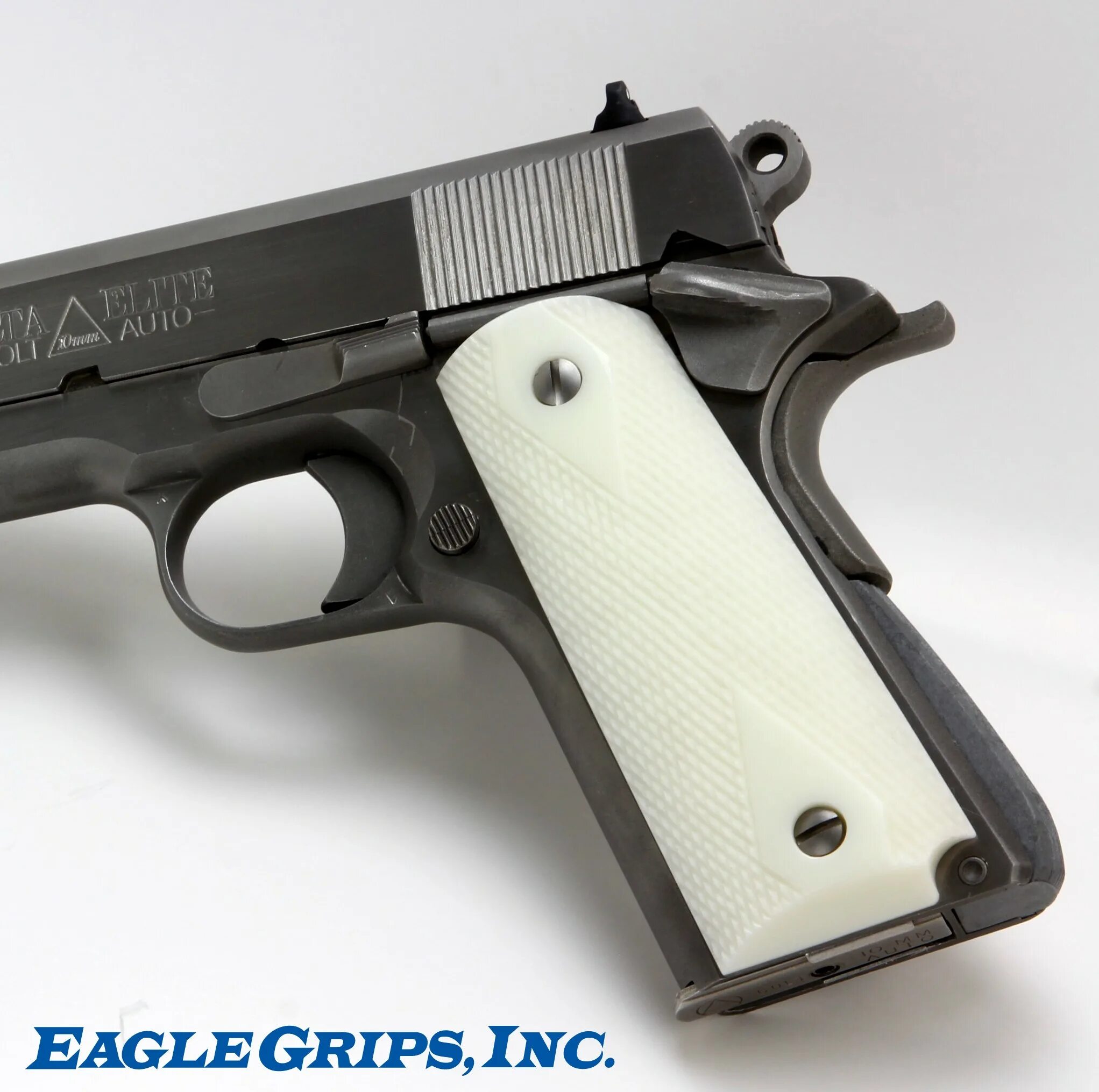Grip model. Colt 1911 grips. colt 1911 слоновая кость. colt with ivory grips.