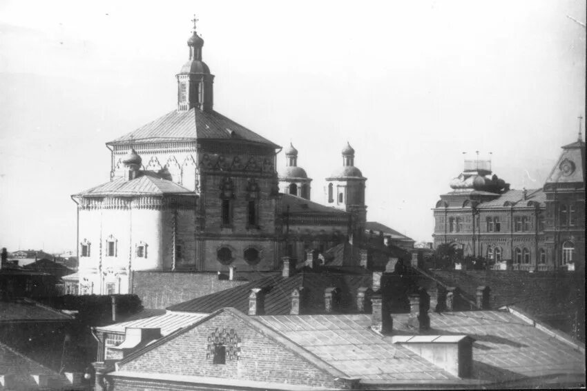 Астрахань раньше была. Церковь рождества богородицы астрахань. старый храм астрахань. астраханский кремль 19 век.