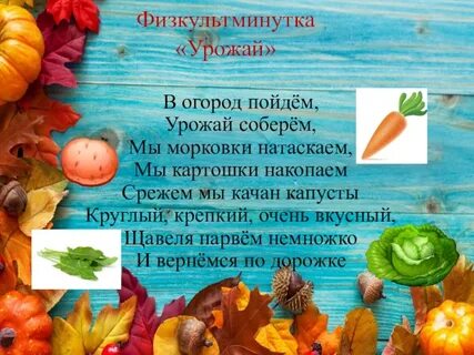 В огород пойдем