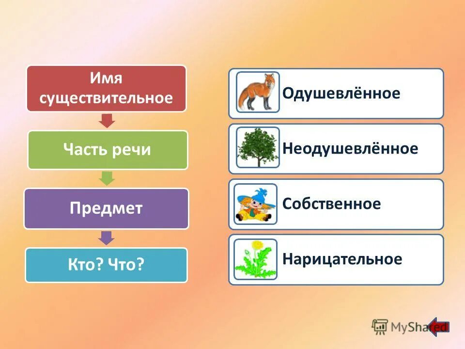 Презентация русский язык 5 класс части речи