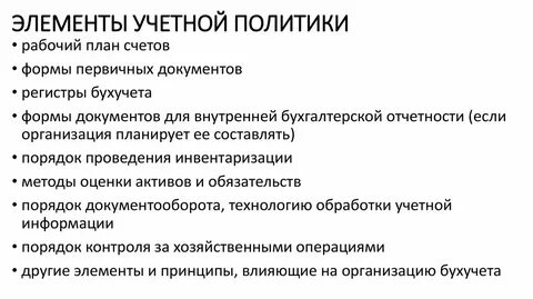 Обязательные политики в организации