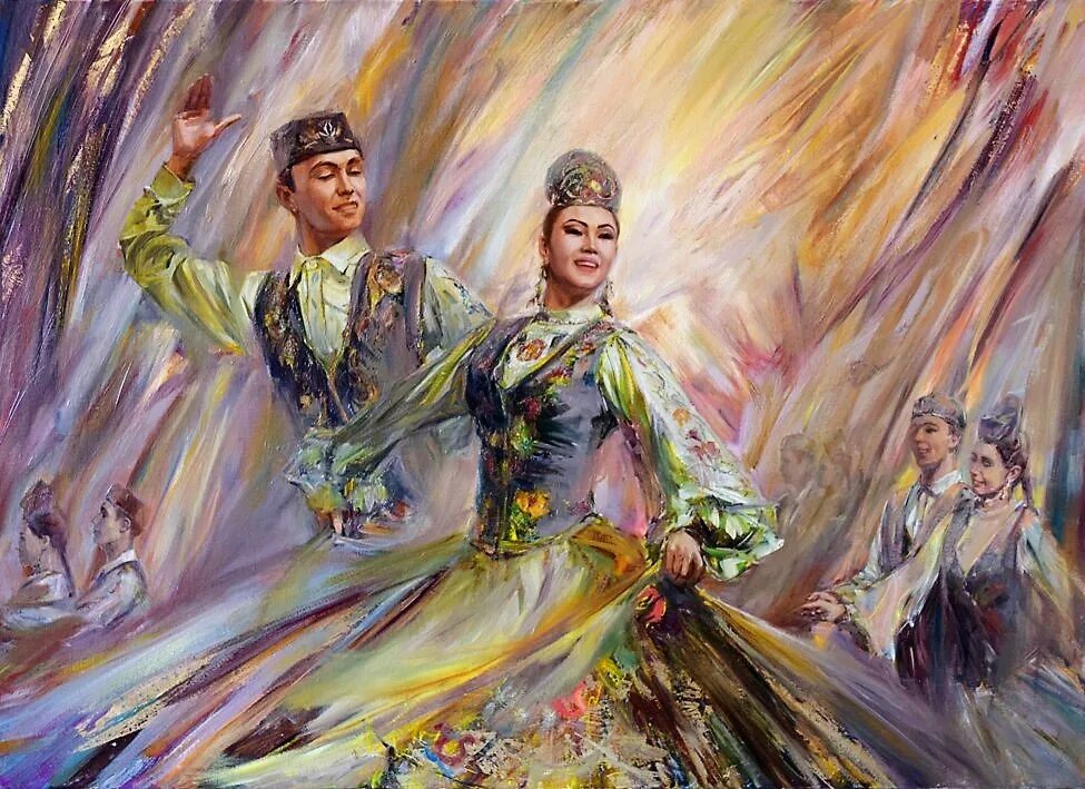 Лирический татарский танец
