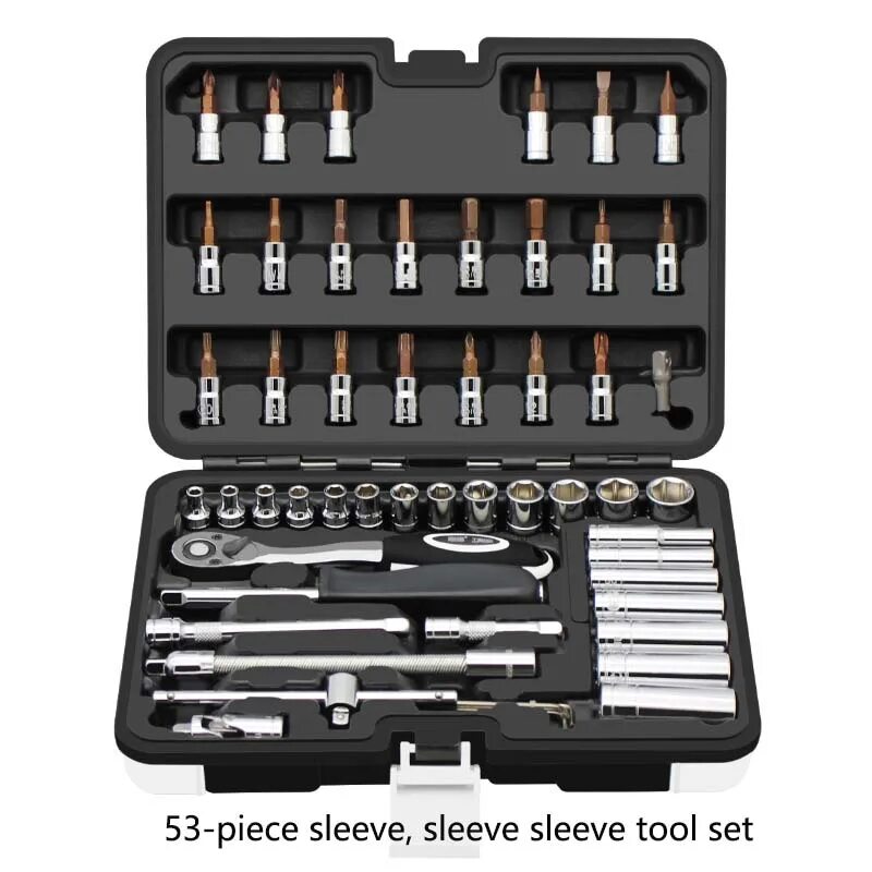 3 4 дюйма наборы. Набор бит 53pcs. Набор инструментов 46pcs. 53 PCS инструмент. Tool Set Kit of 53pcs.