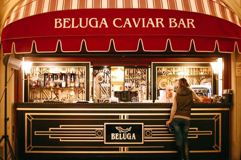 Beluga Икорный бар 古 姆 商 场 美 食
