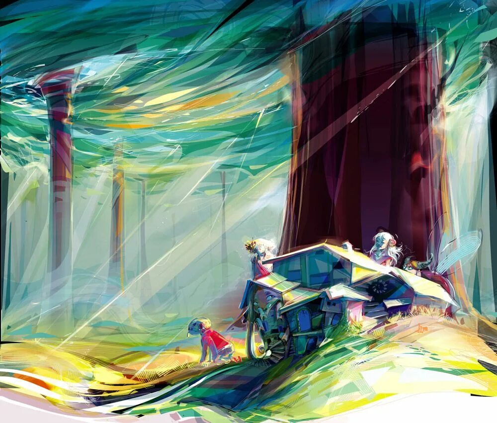 художник под ником zo-ann. вдохновение арт. Tiny lim арты. художника под ником yeobosan. работы художника byeongju.