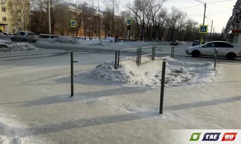 Ограждение перекрестков