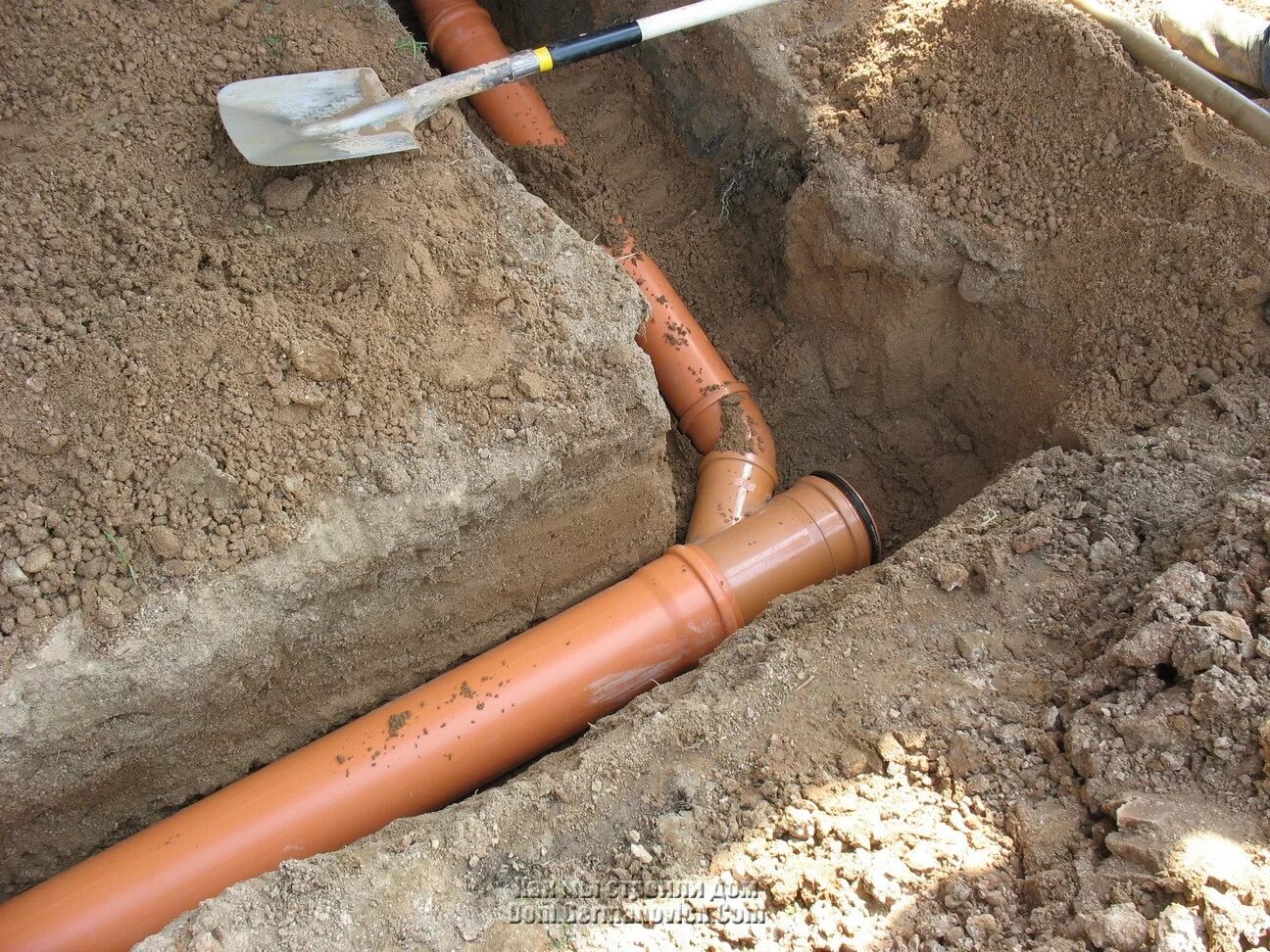 Глубина закапывания для трубы 110 мм наружной канализации. Укладка труб ливневой канализации d110. Прокладка наружной канализации 110мм. Монтаж септика 110 труба канализационная.