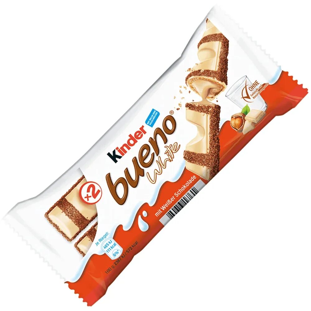 Киндер Буэно белый шоколад. Шоколадка bueno kinder. Вафли kinder bueno White 39г. Батончик kinder bueno White 39гр.