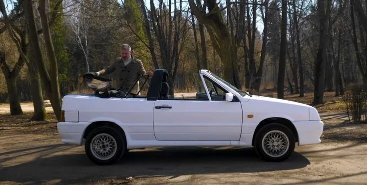 Прогулка на 2м кабриолете - Lada Samara Cabrio, 1,5 л, 1992 года покатушки DRIVE