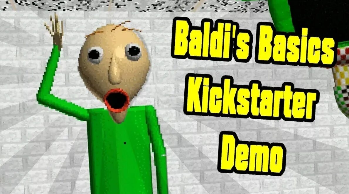 Baldi s basics plus mod. БАЛДИ кикстартер. БАЛДИ Басикс ферма. БАЛДИ кикстартер демо. Baldi Basics Demo.