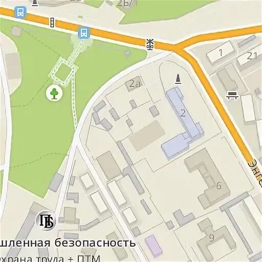 Кирова 25 карта