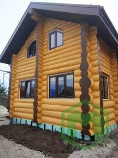 Сруб снаружи
