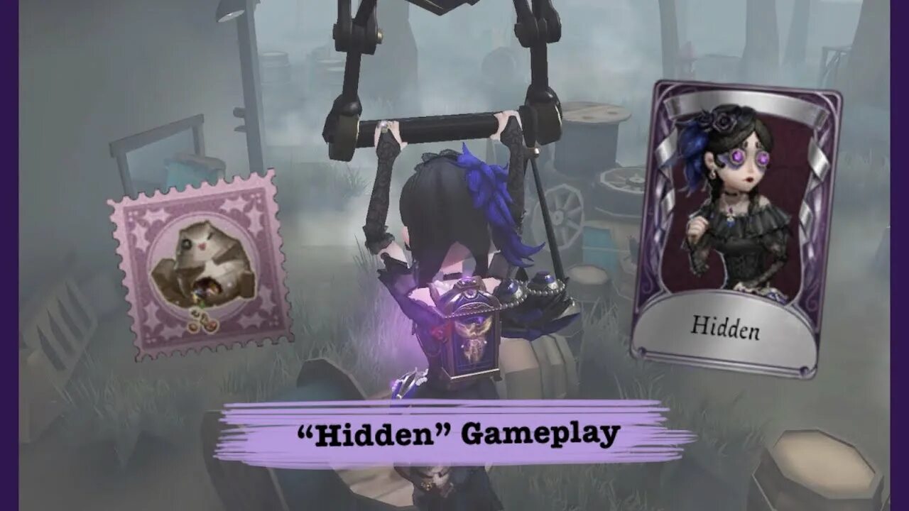 V hide