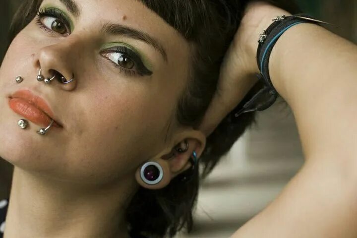 Breast piercing