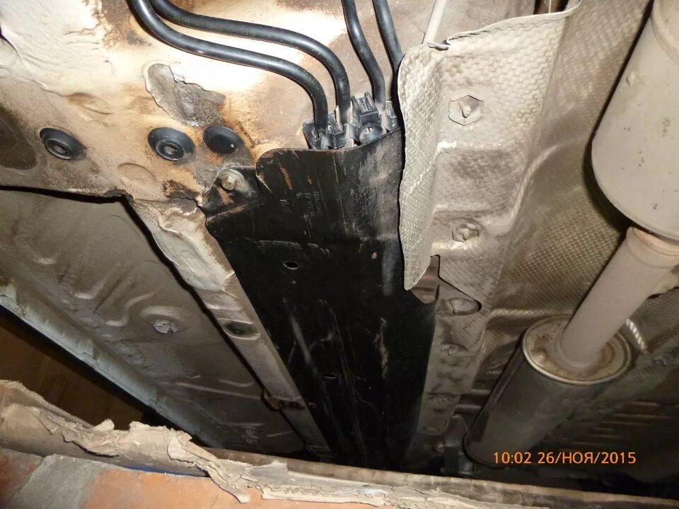 Фото днища и не только. - Nissan Almera V (G11/15), 1,6 л, 2013 года наблюдение 