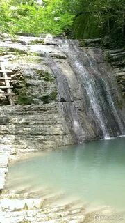 Белореченские водопады краснодарский