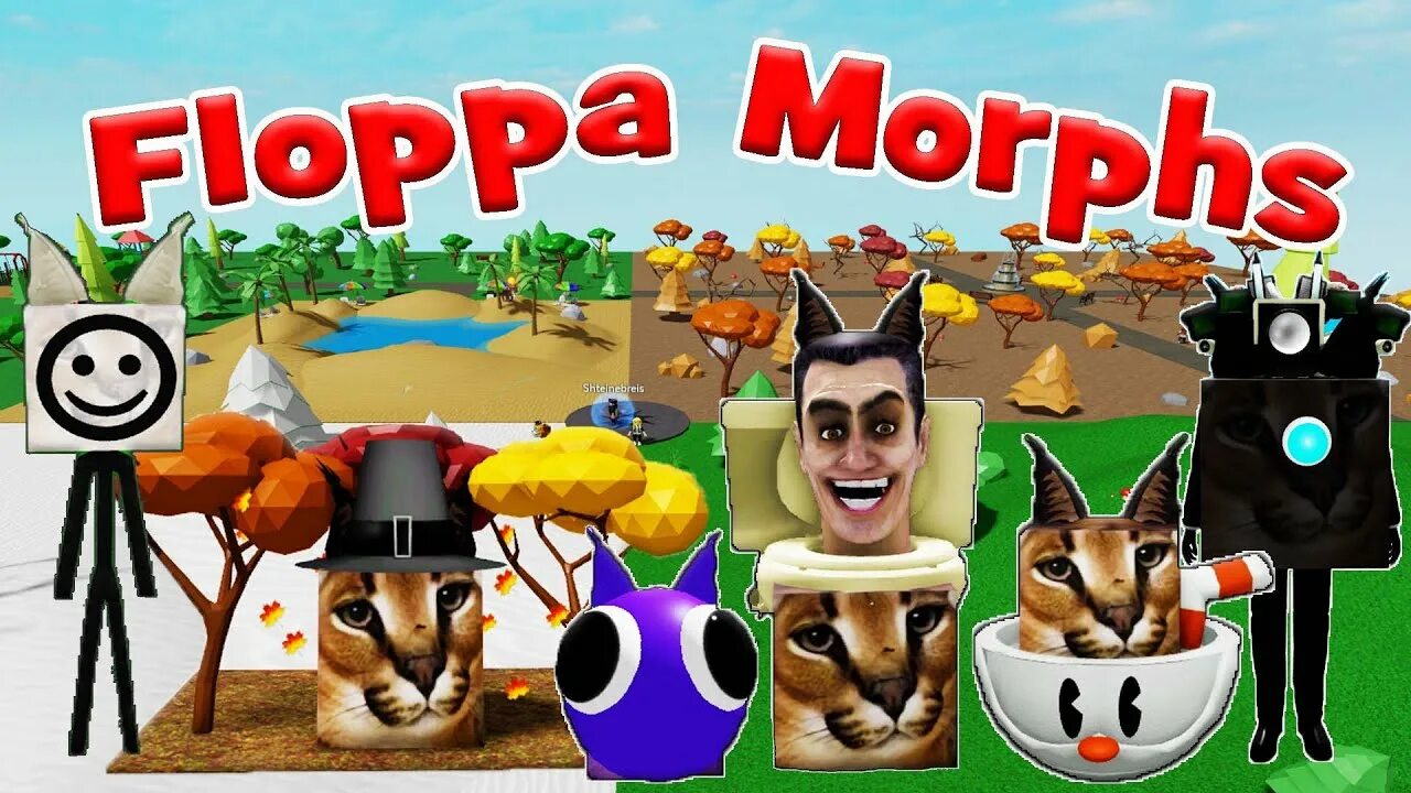 Find the floppa morphs