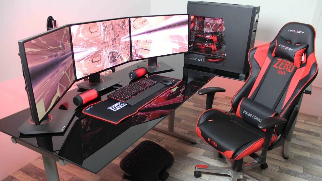 Desk board. Компьютерный стол игровой. Стол компьютерный "геймер". Игровое компьютерное кресло. Красивый компьютер.