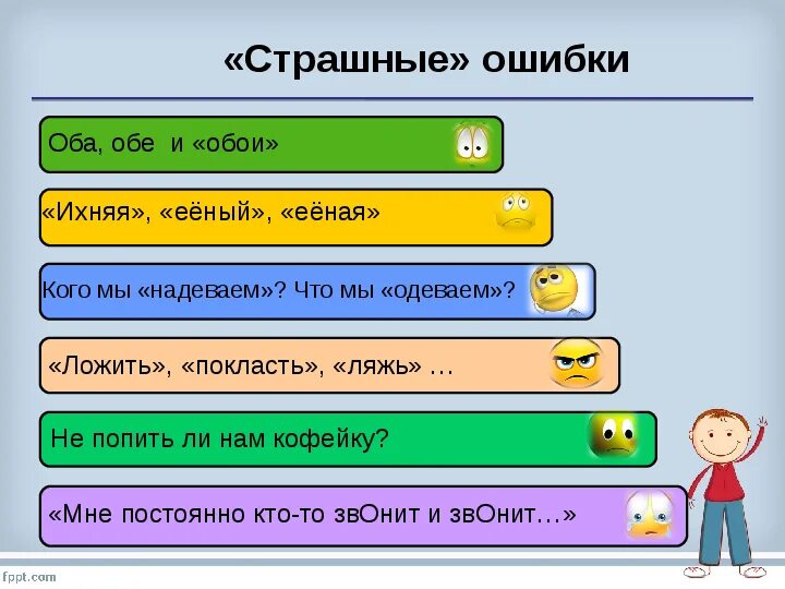 Раздражать ошибка