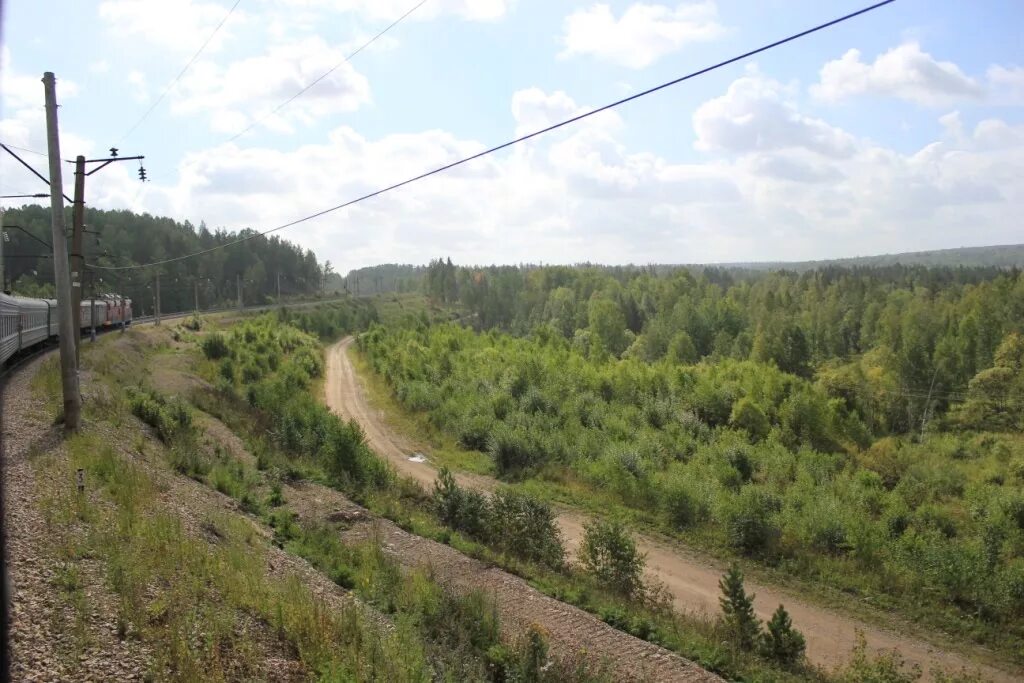 Поселок й километр