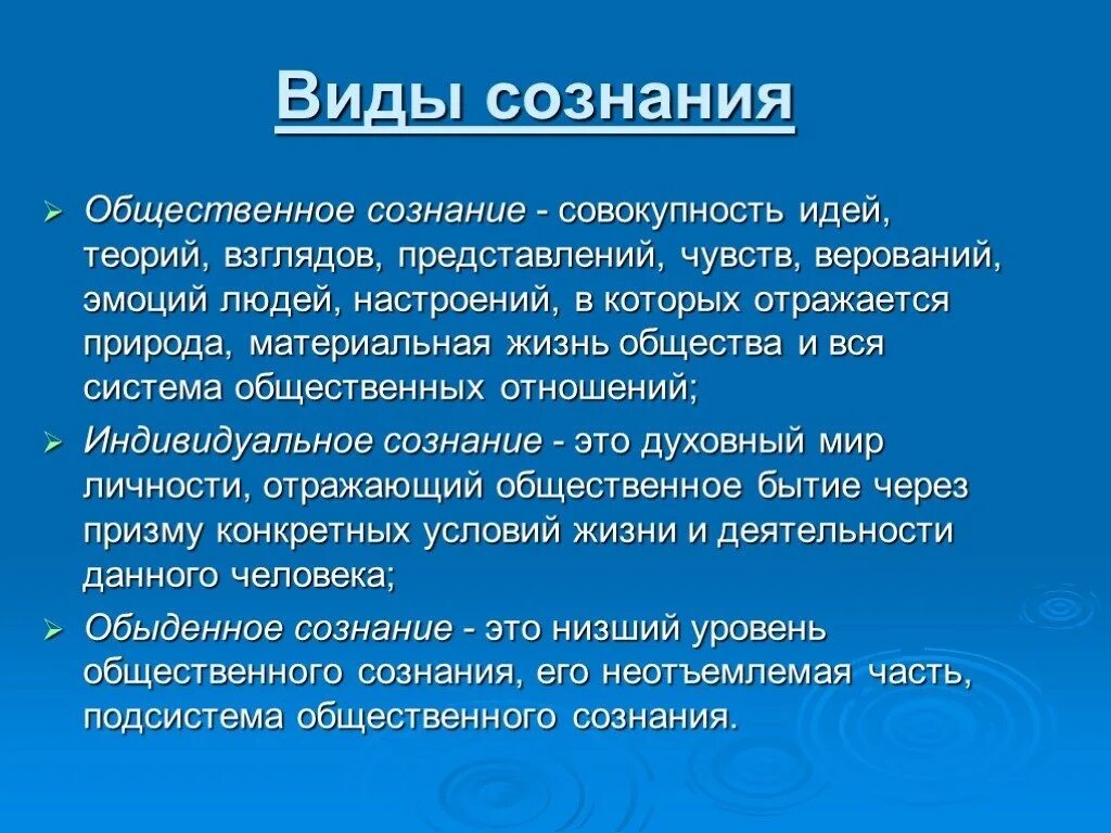 Виды сознания. Виды сознания в психологии. Типы сознания человека. Виды сознания в философии.