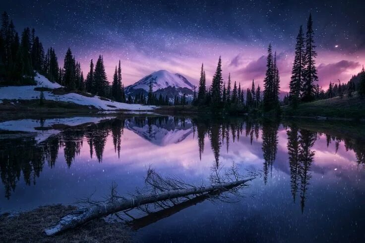 The beautiful moon light at night and the thousand star Impress and relax video 