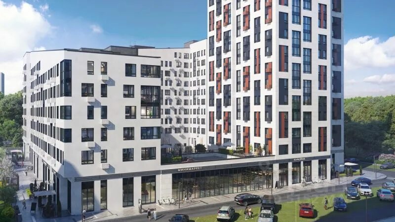 Дзен-кварталы, жилой комплекс, Москва, пос. Сосенское, ул. Александры Монаховой 